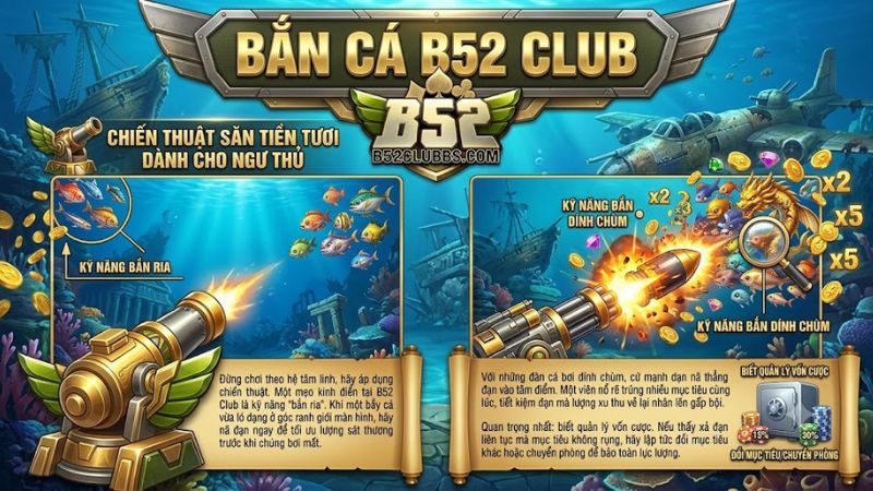 Chiến thuật ngắm bắn rỉa bầy cá và hạ gục boss hiệu quả